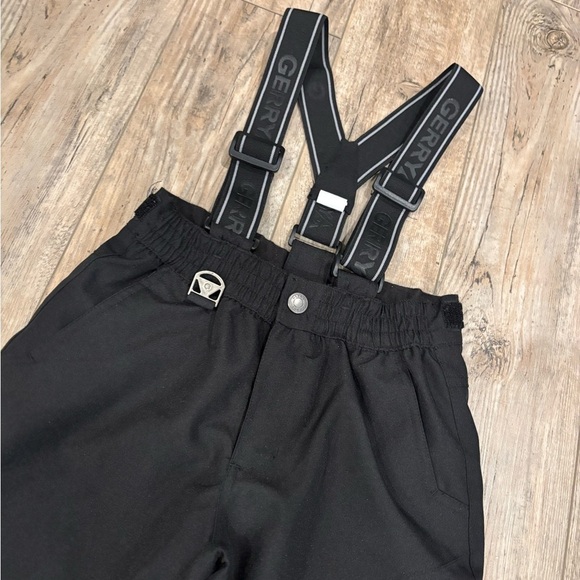 Gerry Black Suspender Snow Pants Size XS 5-6 - Picture 4 of 8